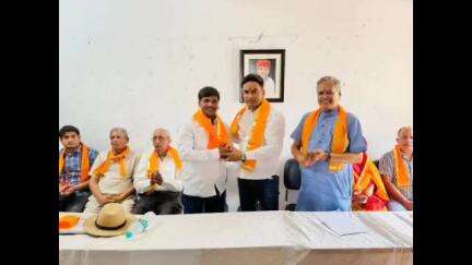 चित्तौड़गढ़: बस्सी पंचायत मुख्यालय पर प्रशासक के पदभार ग्रहण कार्यक्रम का आयोजन, विधायक रहे उपस्थित