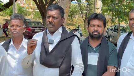 ಕೋಲಾರ: ಜನಗಣತಿ ವೇಳೆ ಸರಿಯಾದ ಮಾಹಿತಿ ನೀಡಿ ::ನಗರದಲ್ಲಿ ಮಾದಿಗ ದಂಡೋರ ಮೀಸಲಾತಿ ಹೋರಾಟ ಸಮಿತಿ ಜಿಲ್ಲಾಧ್ಯಕ್ಷ ಅಲೇರಿ ಮುನಿರಾಜು ಮನವಿ