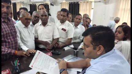 गभाना: DM अलीगढ़ की अध्यक्षता में गभाना तहसील में आयोजित किया गया संपूर्ण तहसील समाधान दिवस
