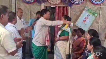 বাক্সা: বাগানপাৰাত ইউপিপিএলৰ যোগদান কাৰ্যসূচী অনুষ্ঠিত, উপস্থিত বিটিআৰৰ অধ্যক্ষ কাতিৰাম বড়ো