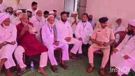 बाराहाट: वक्स बोर्ड के नए नियम के विरोध में भेड़ा मोड़ मैदान पर मुस्लिम समुदाय की सभा