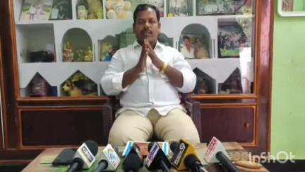 పూతలపట్టు: బంగారు పాల్యం మండల వైసిపి బిసిసెల్ అధ్యక్షుడుగా మొగిలీశ్వర పదవి రావడం పై మీడియా సమావేశం