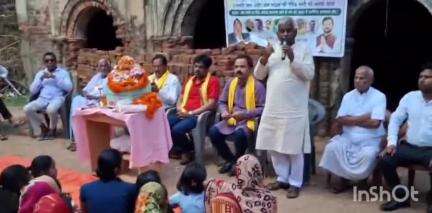 मसलिया: रेजांगला युद्ध में शहीद अहीर सैनिकों के पवित्र रज यात्रा का मसलिया में हुआ भव्य स्वागत