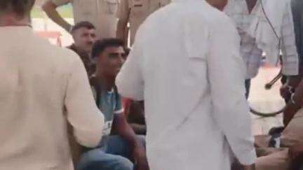 थानेसर: गांव खेड़ी ब्राह्मण में जमीनी विवाद के चलते हुआ हंगामा, पुलिस मौके पर पहुंची