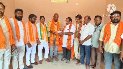 చెన్నూరు: బిజెపి చెన్నూరు పట్టణ అధ్యక్షుడిగా తుమ్మ శ్రీపాల్ నియామకం