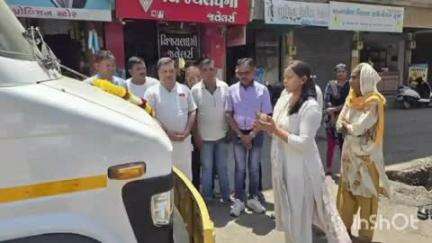 ખેરગામ: ખેરગામ ગ્રામ પંચાયતને સબ વાહીની ફાળવણી કરવામાં આવી