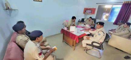 नसरुल्लागंज: भेरूंदा में एसडीओपी ने पुलिस कर्मियों के लिए बैठक की, आवश्यक दिशा-निर्देश दिए