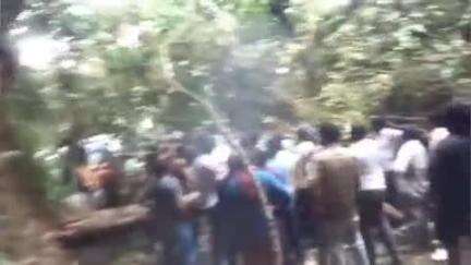குன்னூர்: இன்று மாலை குன்னூர் டால்பின் நோஸ் செல்லும் சாலை வாகனம் மீது மரம் விழுந்தால் பரபரப்பு ஏற்பட்டது