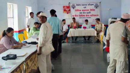 रहली: उपजेल में बंदियों के लिए स्वास्थ्य शिविर का आयोजन