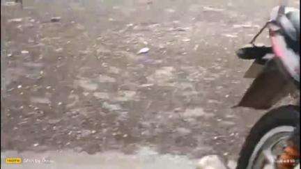 चौरई: नोनीकलां में तेज आंधी, तूफान और ओलावृष्टि