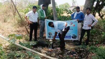 चौरई: जल गंगा संवर्धन अभियान के तहत चौरई नगर के आडानाला में सफाई अभियान चला