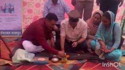 शाहपुर: उप मुख्य सचेतक केवल सिंह पठानिया ने शाहपुर विधानसभा के वार्ड नंबर पांच में दो नलकूपों का लोकार्पण किया