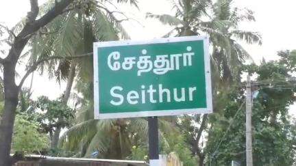 இராஜபாளையம்: சேத்தூர் மேற்கு தொடர்ச்சி மலை அடிவாரத்தில் விவசாய நிலத்துக்குள் காட்டு யானைகள் புகுந்து தென்னை மரங்களை சேதப்படுத்தியதாக விவசாயிகள் புகார்