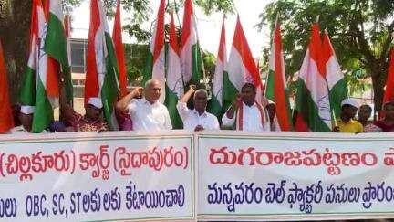 సూళ్లూరుపేటల పట్టణంలో అంతా అవినీతి మయం
- మాజీ కేంద్ర మంత్రి చింతా మోహన్ విమర్శ