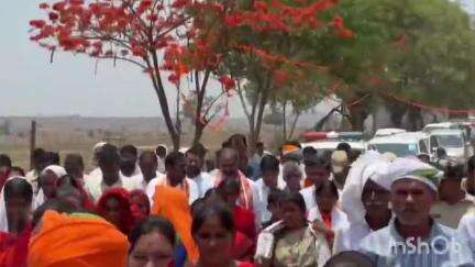 సిరిసిల్ల: విగ్రహ ప్రతిష్టాపన మహోత్సవంలో పాల్గొన్న ప్రభుత్వ విప్ ఆది శ్రీనివాస్