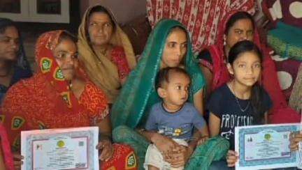 बड़वाह: ग्राम भूलगाव में लाडली लक्ष्मी उत्सव का आयोजन