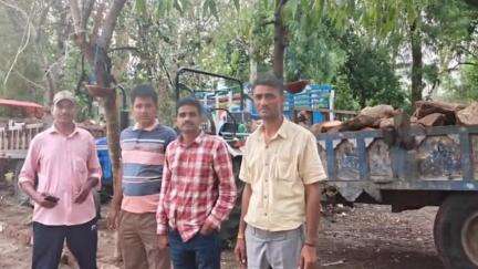 अकलेरा: अकलेरा वन विभाग ने रेंजर राजेंद्र कुमार के नेतृत्व में नाका अकलेरा क्षेत्र में अवैध खनन में दो ट्रैक्टर-ट्रॉली जब्त की