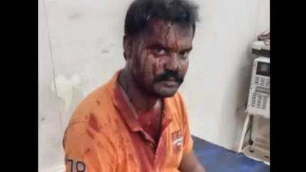 పట్టణంలోని రాజగోపురం సమీపంలో ఓ యువకుడిపై గుర్తుతెలియని వ్యక్తుల దాడి