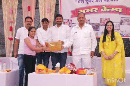 निम्बाहेड़ा: हेल्प सोसायटी के 9वें समर कैंप का शुभारंभ पूर्व विधायक नवलखा ने किया