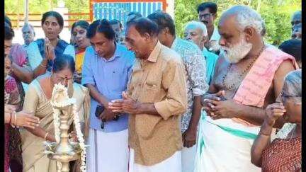 ചേർത്തല: കൂട്ടാല ക്ഷേത്രത്തിലെ സാംസ്കാരിക സമ്മേളനത്തിൽ മന്ത്രി പി. പ്രസാദ് മുഖ്യാതിഥിയായി പങ്കെടുത്തു