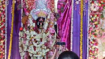 ডায়মন্ডহারবার ১: ডায়মন্ড হারবার মাধবপুর ন নম্বর ওয়ার্ডে রক্ষাকালী পুজো কেউ উপস্থিত ডায়মন্ড হারবার টাউন সভাপতি