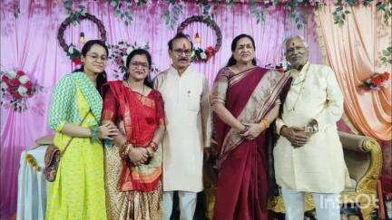 अग्रवाल धर्मशाला में कलेक्ट्रेट कार्यालय से सेवानिवृत्त कर्मचारी के सेवानिवृत्ति समारोह में राज्यसभा सांसद शामिल हुईं