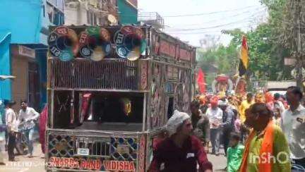 विदिशा नगर: वार्ड नंबर-25 हरिपुरा में श्रीमद् भागवत कथा को लेकर निकाली गई कलश यात्रा