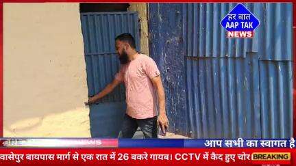#वासेपुर बायपास मार्ग से एक रात में 26 बकरे गायब। #CCTV में कैद हुए चोर।