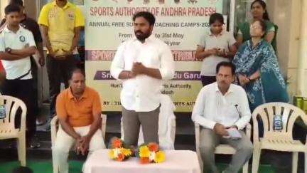 క్రీడాకారుడు శారీరక మానసిక స్థైర్యం అసాధారణం : శాప్ చైర్మన్ రవి నాయుడు