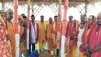 रफीगंज: भदवा पंचायत के बीबीपुर में श्री भगवती माता एवं श्री शिव परिवार की प्राण प्रतिष्ठा महायज्ञ सम्पन्न