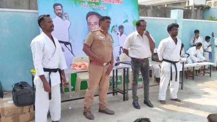 சின்ன சேலம்: சின்னசேலத்தில் உள்ள தனியார் மஹாலில் மாநில அளவிலான போட்டியில் பங்கேற்கவுள்ள மாணவர்களுக்கான திறனாய்வு தேர்வு