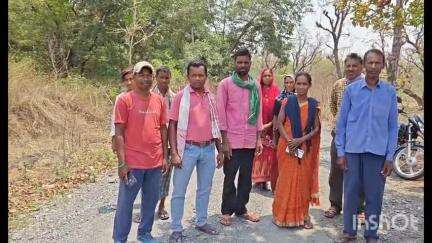 रमकंडा: बिराजपुर गांव में तीन साल से अधूरी पड़ी हुई है कालीकरण सड़क, ग्रामीणों को हो रही परेशानी #jansamasya