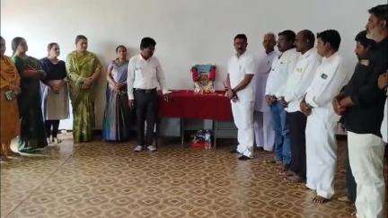 ಬಸವಕಲ್ಯಾಣ: ನಗರದ ಮಿನಿ ವಿಧಾನ ಸೌಧದಲ್ಲಿರುವ ತಹಶೀಲ್ ಕಚೇರಿಯಲ್ಲಿ ಮಹರ್ಷಿ ಭಗೀರಥ ಜಯಂತಿ ಆಚರಣೆ