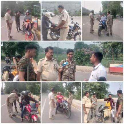 सजग, सतर्क और तत्पर  चप्पे-चप्पे पर नज़र !
.
अपराध एवं अपराधियों पर अंकुश लगाए रखने हेतु #कटिहार_पुलिस द्वारा निरंतर सघन वाहन जांच की जा रही है...