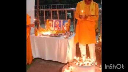 विदिशा नगर: पहलगाम हमले में मृतकों को विश्व गायत्री परिवार ने दीपयज्ञ से श्रद्धांजलि दी