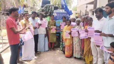 ಮೊಳಕಾಲ್ಮುರು: ಒಳ ಮೀಸಲಾತಿ ಸಮೀಕ್ಷೆಯಲ್ಲಿ ಮಾದಿಗ ಎಂದು ನಮೂದಿಸಲು ರಾಂಪುರ, ಓಬಳಾಪುರ, ರಾಜಾಪುರ ಸೇರಿ ವಿವಿಧ ಗ್ರಾಮಗಳಲ್ಲಿ ಜಾಗೃತಿ