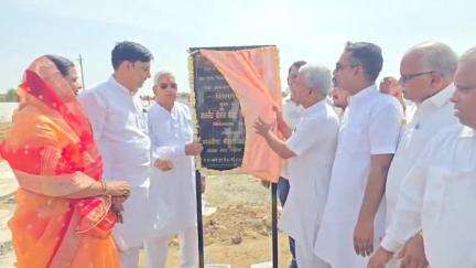 विजयनगर: बिजयनगर में विधायक वीरेंद्र सिंह ने नए रोडवेज बस स्टैंड भवन का किया शिलान्यास, नवंबर तक पूरा होगा निर्माण