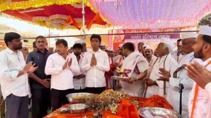 ಭಾಲ್ಕಿ: ಆಳಂದಿ ಗ್ರಾಮದಲ್ಲಿ ಅಖಂಡ ಹರಿನಾಮ ಸಪ್ತಾಹ ಅದ್ಧೂರಿಯಾಗಿ ಆಚರಣೆ; ಸಂಸದ ಸಾಗರ್ ಖಂಡ್ರೆ ಭಾಗಿ