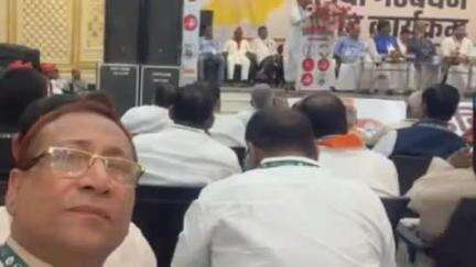 पंडौल: महागठबंधन की पटना बैठक में शामिल हुए पूर्व उद्योग मंत्री समीर महासेठ