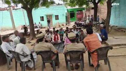 खेरागढ़: गाँव कांसपुरा में थाना प्रभारी ने ग्रामीणों के संग की गोष्ठी