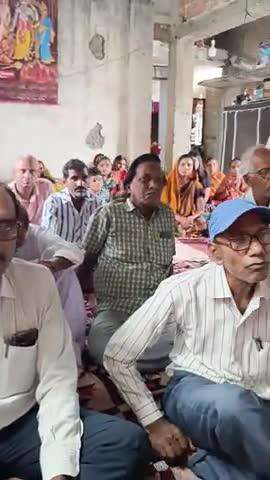 मढ़ेरीपंचायत में श्रीअनूपलालजी का श्रधाअनुष्ठां संपन्न हुआ जिसमें वरिष्ठमार्ग सदस्य सद्वीरा दादा ने सभी को संबोधित किये