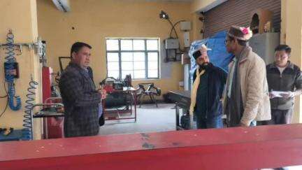 कल्पा: DC किन्नौर और सचिव तकनीकी शिक्षा ने आईटीआई रिकांगपिओ का दौरा किया, कार्यों का लिया जायज़ा