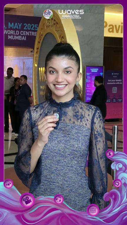 Actor Pallavi Singh shared that WAVES provided a wonderful platform to young filmmakers to showcase their films at Waves