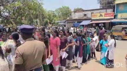 அரியலூர்: மாவட்டத்தில் 6 தேர்வு மையங்களில் நீட் தேர்வு நடைப்பெற்றது- 50 பேர் தேர்வு எழுத வரவில்லை