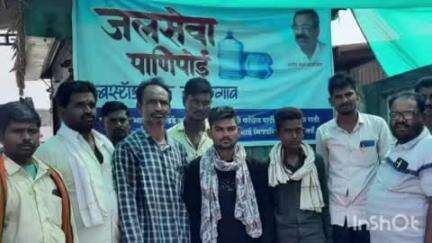 बाभूळगाव: शहरातील बाभूळगाव बस स्थानकावर पाणपोईचे उद्घाटन, प्रवाशांमध्ये आनंदाचे वातावरण