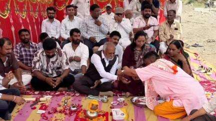 કાલાવાડ: કાલાવડમાં રૂપિયા 80 લાખના ખર્ચે માઈનોર બ્રીજના કામનું ખાતમુહૂર્ત ધારાસભ્ય મેઘજીભાઈ ચાવડા સહિતના મહાનુભવોના હસ્તે કરાયું