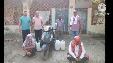सेलू: यशवंत चौकात अवैध गावठी दारूची वाहतूक करणाऱ्या 2 आरोपींना अटक; 1 लाख 18 हजाराचा मुद्देमाल जप्त