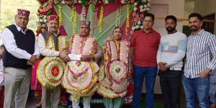 भलेई: विधायक डीएस ठाकुर ने ग्राम पंचायत कंगेड में लोगों की जनसमस्याएं सुनीं