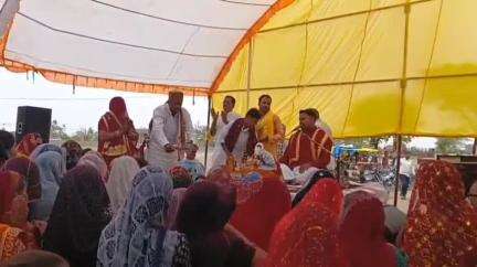 लटेरी: सुनखेर में शिव महापुराण कथा और यज्ञ का समापन, बड़ी संख्या में लोग हुए शामिल