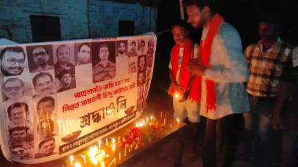 খড়গপুর ১: কাশ্মীরের পেহেলগাওতে জঙ্গি হামলায় নিহতের প্রতি শ্রদ্ধাঞ্জলি বিজেপির,খড়গপুর মন্ডল ১এর নবনির্বাচিত সভাপতিকে সম্বর্ধনা